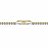 Montre femme dorée à cadran vert Minoran GoldenStar Lady, vue de profil à l’horizontale