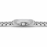 Profil de la montre Minoran PD-1737 argentée à cadran blanc