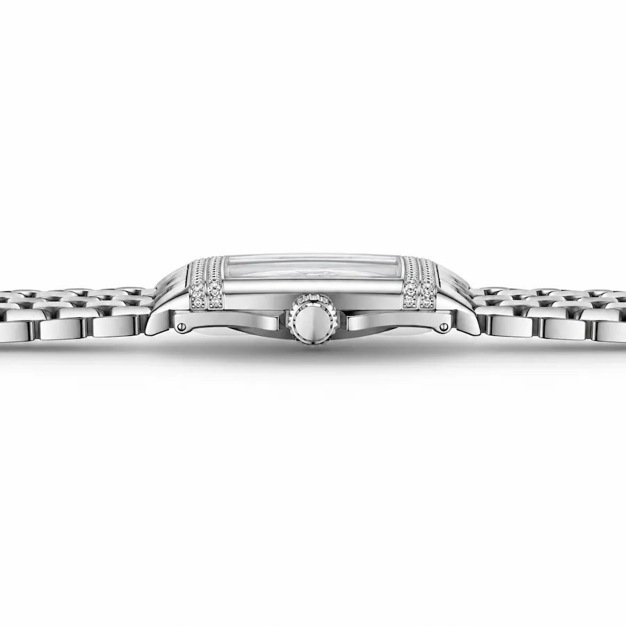Profil de la montre Minoran PD-1737 argentée à cadran blanc